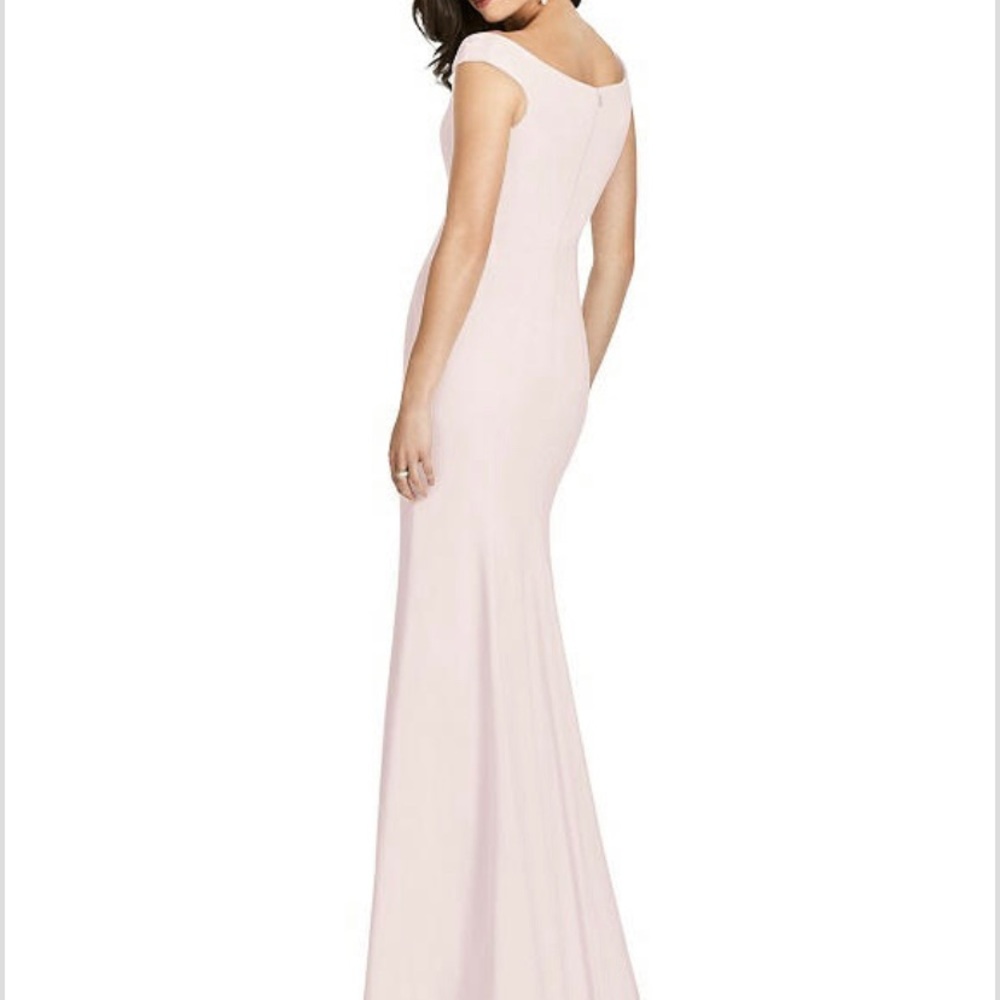 Dessy Collection Blush Dress 3016N1 EUC